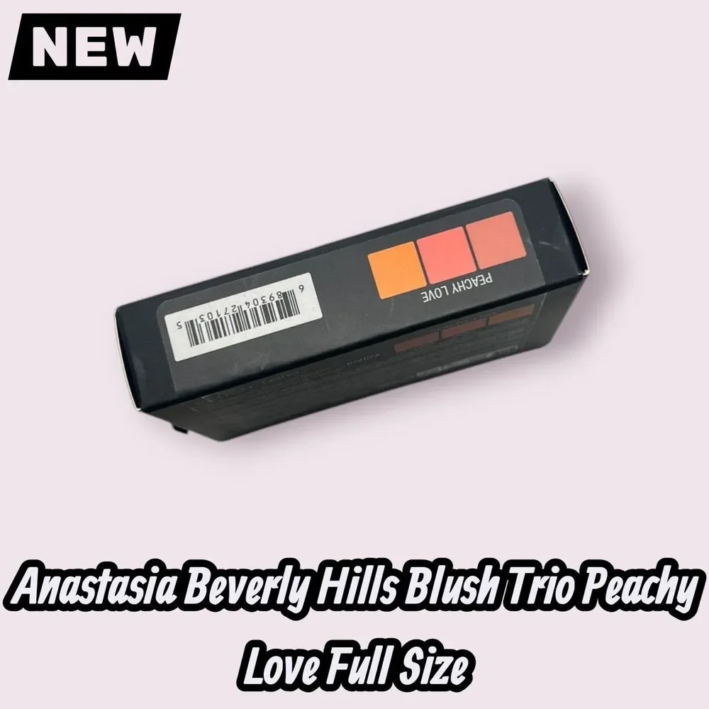 New Anastasia Beverly Hills Blush Trio Peachy Love Full Size